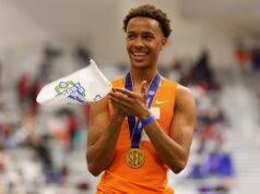 Judul Lompat Galah Ismaila Sawaneh Menjadi Berita Utama Hari Terakhir Kejuaraan Indoor SEC