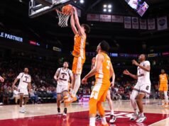 #23/25 Vols Selesaikan Road Slate dengan Kemenangan 78-59 di Carolina Selatan