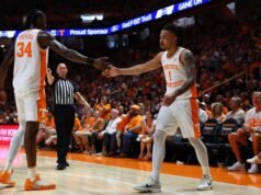 #23/25 Vol Turun ke #24/22 Vanderbilt, 86-82, di Final Musim Reguler