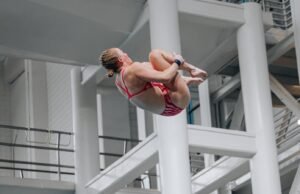 Pack Diving Berkompetisi di Hari Kedua Kejuaraan NCAA Zona B