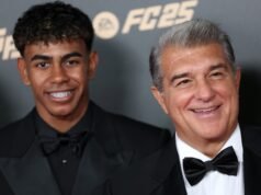 Reaksi Joan Laporta terhadap dukungan publik bintang Barcelona: ‘Sangat berterima kasih padanya’