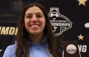 Medali Perak Siroky Memimpin Hari Kedua di Kejuaraan NCAA