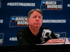 Konferensi Pers Hari Latihan Putaran 64 Turnamen NCAA