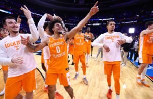 #23/25 (6) Vol Mencapai Sweet 16 Keempat Beruntun dengan Kemenangan 79-72 atas #9/8 (3) Virginia