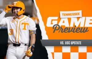 PREVIEW BSB: #20/21 Vols Menjadi Tuan Rumah Spartan untuk Pertempuran Tengah Minggu di Rocky Top