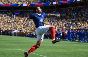 Sepak Bola Langsung. Didukung oleh dua gol dari Doué, tim Prancis yang diperbarui dengan mudah mendominasi Kolombia