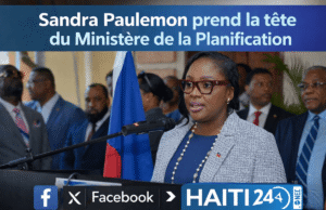 Sandra Paulemon memimpin Kementerian Perencanaan Berita terbaru dari Haiti: Politik, Keamanan, Ekonomi, Budaya.