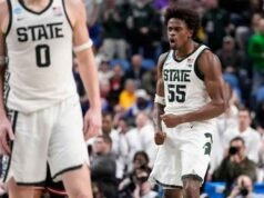 Carr dan Fears memimpin Michigan State ke Sweet 16 ke-17 di bawah Izzo dengan kemenangan 77-69 atas Louisville
