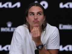 Petenis peringkat teratas Aryna Sabalenka mengumumkan pertunangannya dengan Georgios Frangulis
