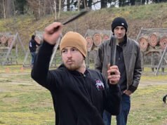 Para anggota La Pointe dan mempertajam lemparan mereka di Dieffenbach-au-Val