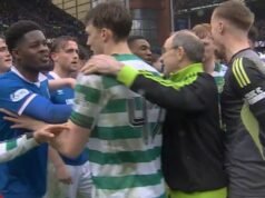 Rangers vs Celtic berakhir dengan kekacauan saat Martin O’Neill bergegas turun tangan | Sepak Bola | Olahraga