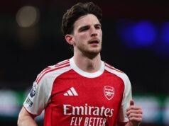 Declan Rice memberikan reaksi dua kata setelah ketakutan cedera Arsenal dalam kemenangan Chelsea | Sepak Bola | Olahraga