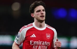 Declan Rice memberikan reaksi dua kata setelah ketakutan cedera Arsenal dalam kemenangan Chelsea | Sepak Bola | Olahraga