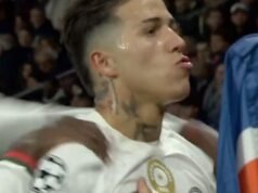 Enzo Fernandez mungkin menyesali tindakannya vs PSG setelah bintang Chelsea tertangkap kamera | Sepak Bola | Olahraga