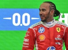 Kata-kata pertama Lewis Hamilton setelah podium Ferrari menjelaskan semuanya | F1 | Olahraga