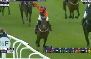 Joki terkena larangan setelah mencambuk kuda yang didiskualifikasi melebihi batas | Balapan | Olahraga