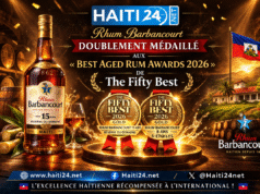 Rhum Barbancourt peraih medali ganda di “Best Aged Rum Awards 2026” dari The Fifty BestBerita terbaru dari Haiti: Politik, Keamanan, Ekonomi, Budaya.