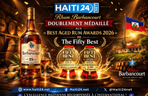 Rhum Barbancourt peraih medali ganda di “Best Aged Rum Awards 2026” dari The Fifty BestBerita terbaru dari Haiti: Politik, Keamanan, Ekonomi, Budaya.