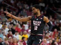 Nomor 16 Texas Tech mengakhiri rekor kemenangan kandang nomor 4 di Iowa State, 82-73
