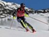 Juara Olimpiade Shiffrin mendominasi leg pertama slalom kedua dari belakang tetapi saingan utamanya Aicher berada di urutan ke-2