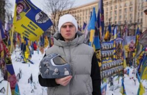 Pembalap kerangka Ukraina Vladyslav Heraskevych, yang dilarang mengikuti Olimpiade, berbicara di PBB