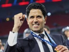 Presiden PSG Nasser Al-Khelaifi berkarir di Qatar di tengah meningkatnya perang Iran