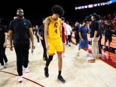 USC berbagi jalan dengan Chad Baker-Mazara setelah kalah dari No. 12 Nebraska