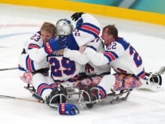 AS mengalahkan Kanada di final hoki es Para untuk menyelesaikan sapu bersih bersejarah di Olimpiade, Paralimpiade