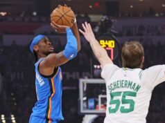 Shai Gilgeous-Alexander mencetak 20 poin untuk pertandingan ke-127 berturut-turut, memecahkan rekor Wilt Chamberlain