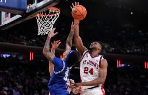 Nomor 13 St. John kembali dalam perebutan gelar Big East setelah menang 78-68 atas Seton Hall di MSG