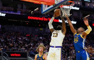 Luka Doncic mencetak 26 poin, LeBron James menambahkan 22 poin saat Lakers melarikan diri dari Warriors untuk menang 129-101