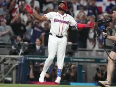 Junior Caminero mencapai rekor home run ke-15 di World Baseball Classic di Republik Dominika