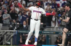 Junior Caminero mencapai rekor home run ke-15 di World Baseball Classic di Republik Dominika