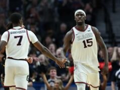 Unggulan ketiga Gonzaga menahan unggulan ke-14 Kennesaw State untuk meraih kemenangan March Madness 73-64