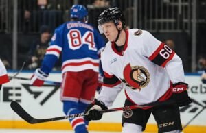 Dengan 4 pemain bertahan, Senator menahan Rangers dengan tembakan paling sedikit oleh tim NHL sejak 2003
