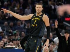 Center Warriors Porzingis melewatkan pertandingan ke-5 berturut-turut karena penyakit yang disebut pelatih Steve Kerr “misterius”