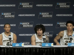 Lendeborg berbicara tentang ‘LeBron Dominika’, Cadeau, Burnett bersinar saat bola basket Michigan mencapai Sweet 16