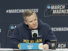 Pemain bola basket Michigan Dusty May berbicara tentang kepulangan Howard Bison, Roddy Gayle Jr., kepercayaan diri Elliot Cadeau