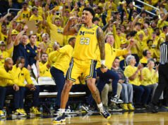 Bintang bola basket Michigan Yaxel Lendeborg memenangkan penghargaan Sepuluh Pemain Terbaik Tahun Ini setelah musim yang menonjol