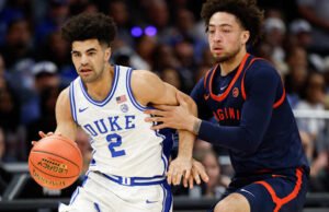 Duke No. 1 mengalahkan No. 10 Virginia 74-70 untuk gelar Turnamen ACC ke-2 berturut-turut di bawah Jon Scheyer