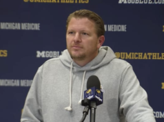 OC sepak bola Michigan Jason Beck berbicara tentang pelanggaran, JJ Buchanan, dan perkembangan Bryce Underwood