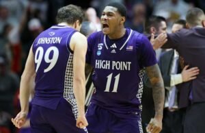 Kekalahan High Point dimulai dengan 4 kemenangan dengan unggulan dua digit, menghancurkan braket March Madness