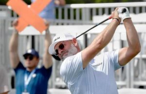 Paul Waring mencoba untuk mendapatkan permainannya di jalurnya dan memimpin di Houston dengan satu pukulan atas Woodland