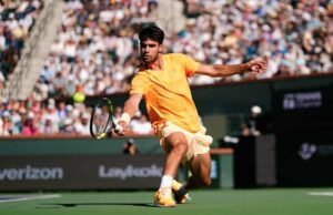 Carlos Alcaraz kalah dari Sebastian Korda di putaran ketiga Miami Open