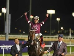 Magnitude memenangkan Piala Emas Dubai setelah perlombaan senilai $12 juta tetap berjalan meskipun ada perang di Iran