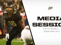 Sesi Media Hari Pro Mani Powell | Purdue Football – Pembuat Boiler Purdue