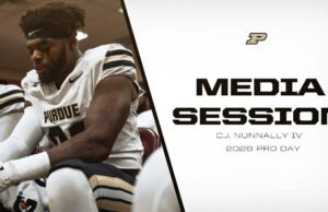 Sesi Media CJ Nunnally IV Pro Day | Purdue Football – Pembuat Boiler Purdue