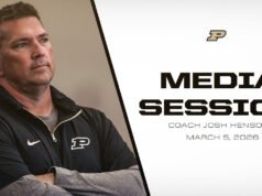 Sesi Media Pelatih Josh Henson | Purdue Football – Pembuat Boiler Purdue