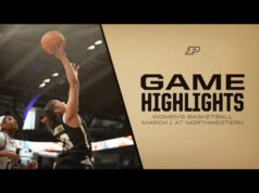 Boiler Meraih Tempat di Turnamen Sepuluh Besar dengan Kemenangan Jalan di Northwestern – Purdue Boilermakers