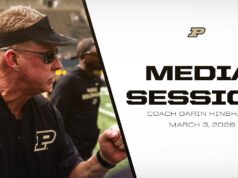 Sesi Media Pelatih Darin Hinshaw | Purdue Football – Pembuat Boiler Purdue